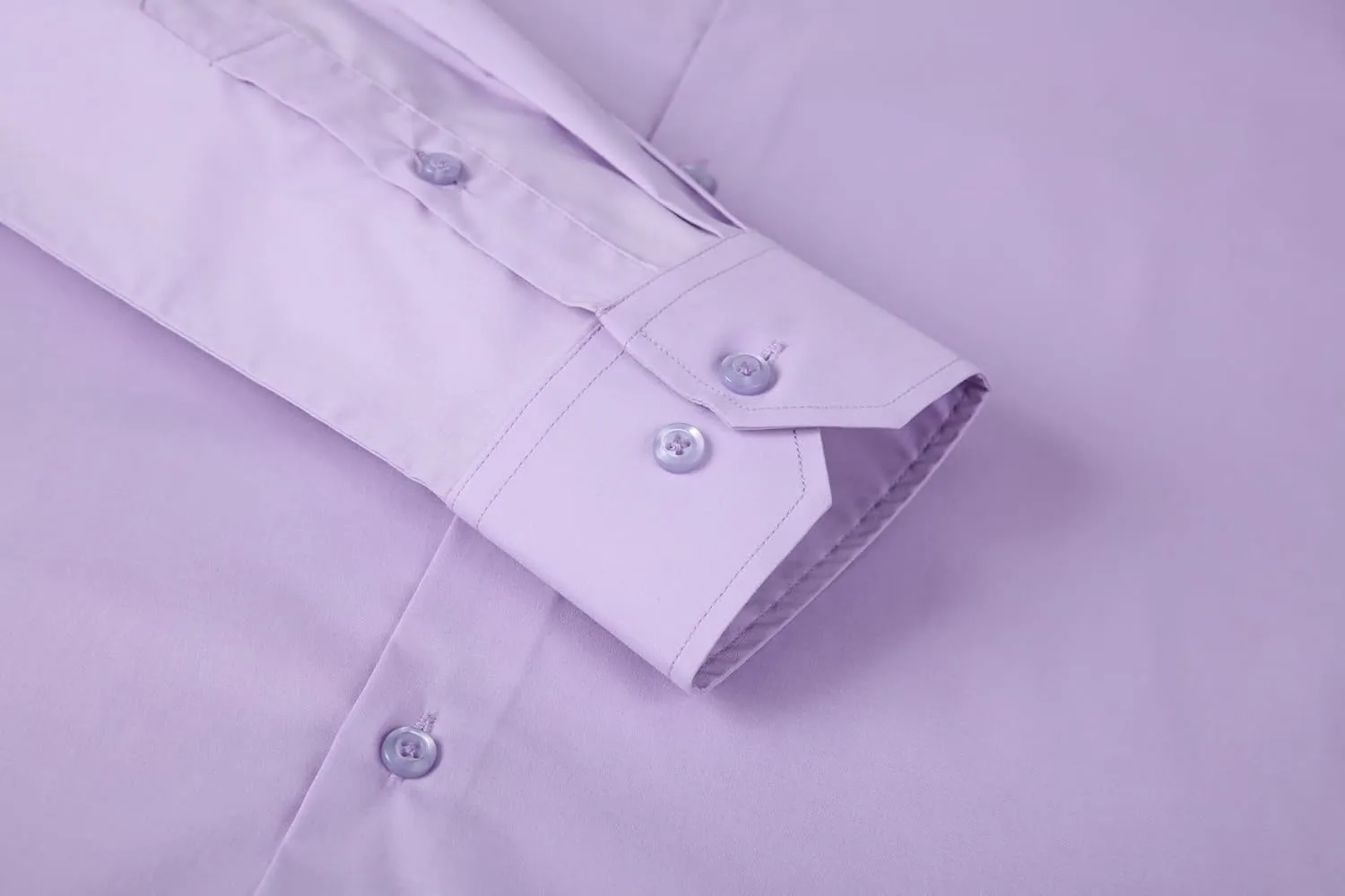 Alex Vando Mens Dress Shirt Easy Care Slim Fit Long Sleeve Cotton Stretch Button Down Shirt