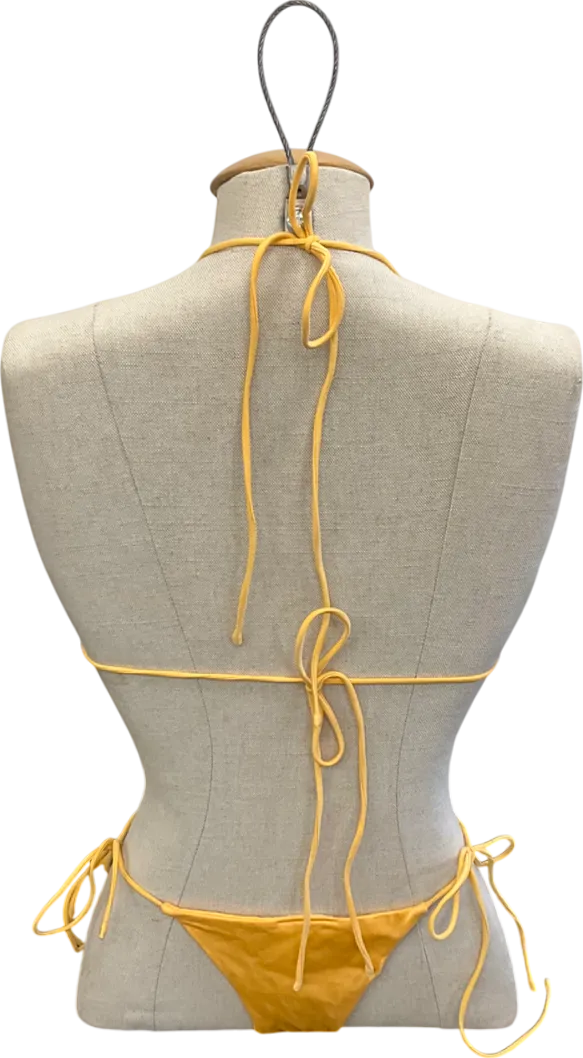Asta Resort Yellow Juliana Bikini UK XS