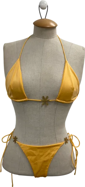 Asta Resort Yellow Juliana Bikini UK XS