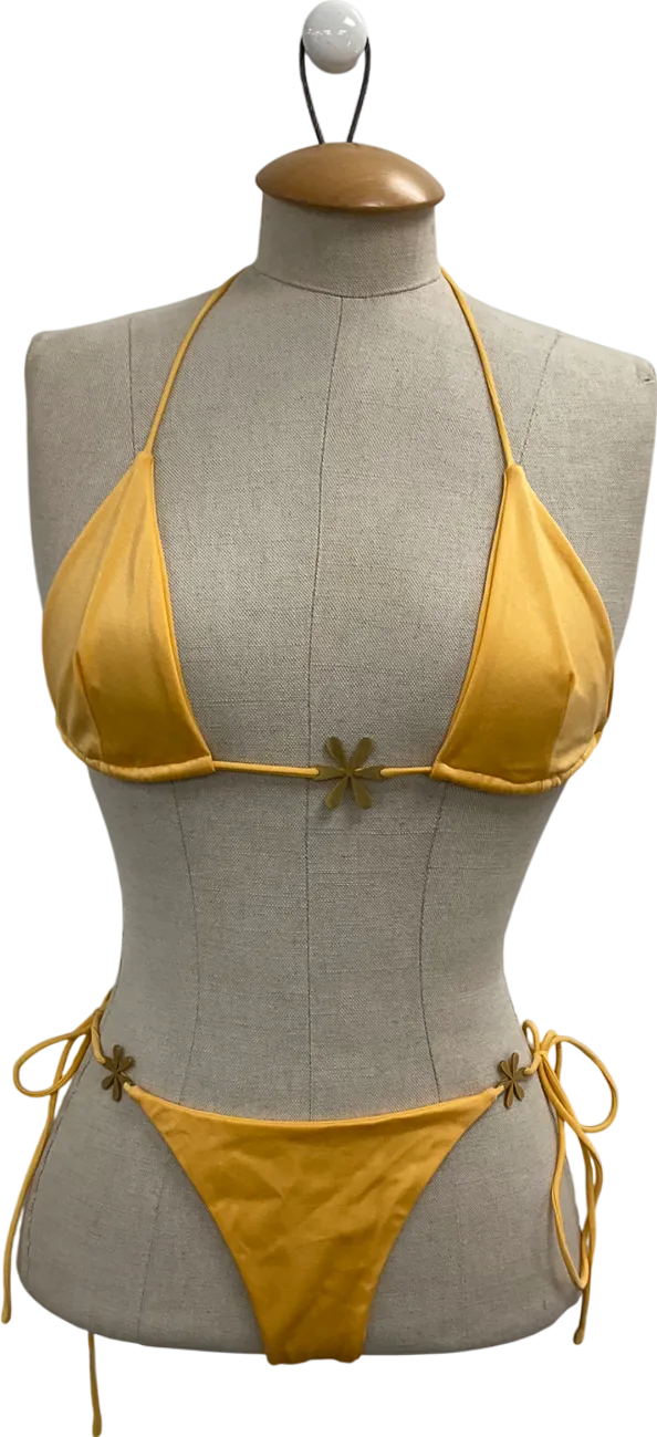 Asta Resort Yellow Juliana Bikini UK XS