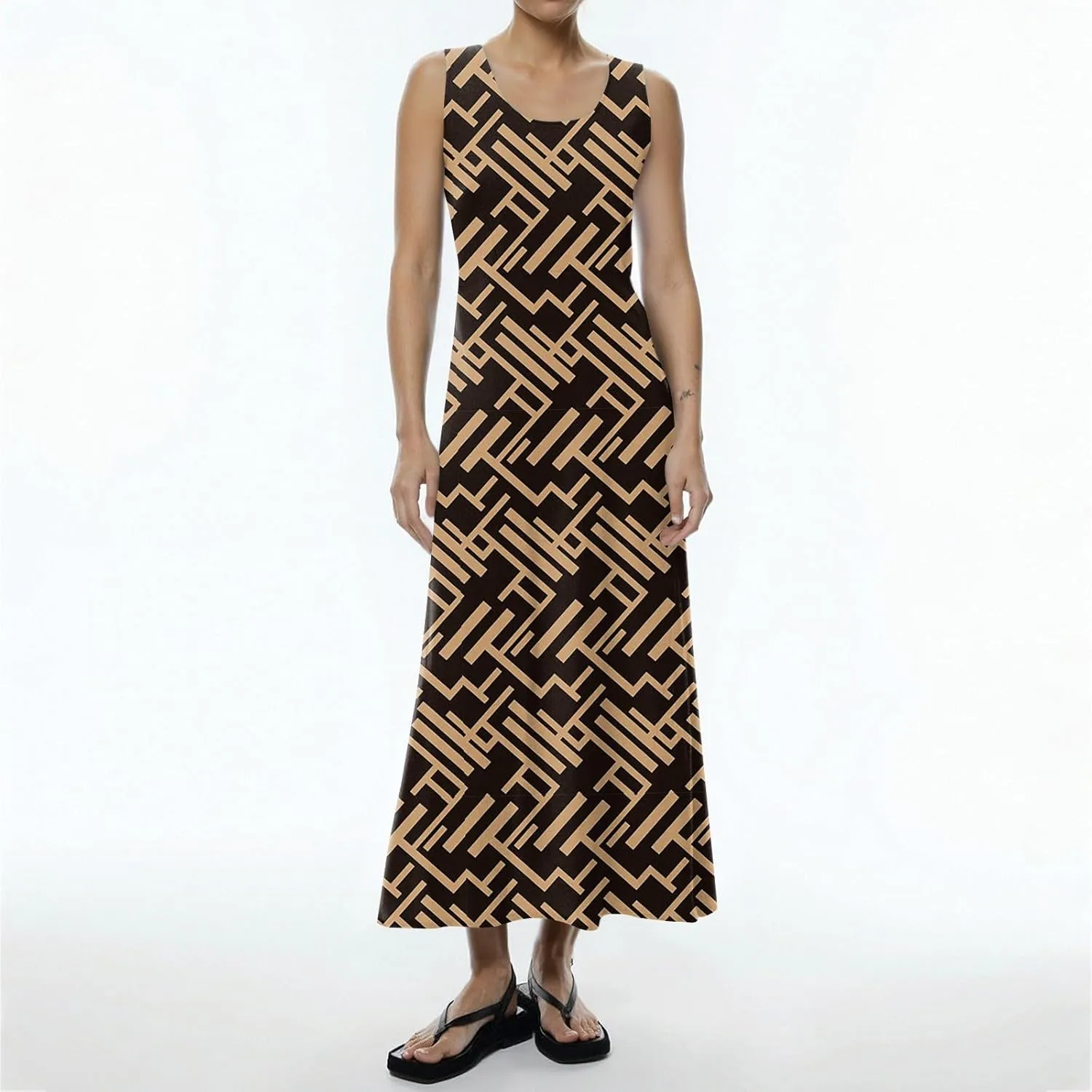 Beach Vacation Clothes for Women Summer Spring Dresses 2025 Sleeveless Plus Size Casual Sundresses