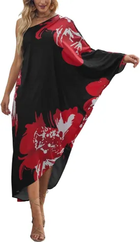Bsubseach Kaftan Dresses for Women Plus Size Beach Cover Up Caftan Loungewear Vacation