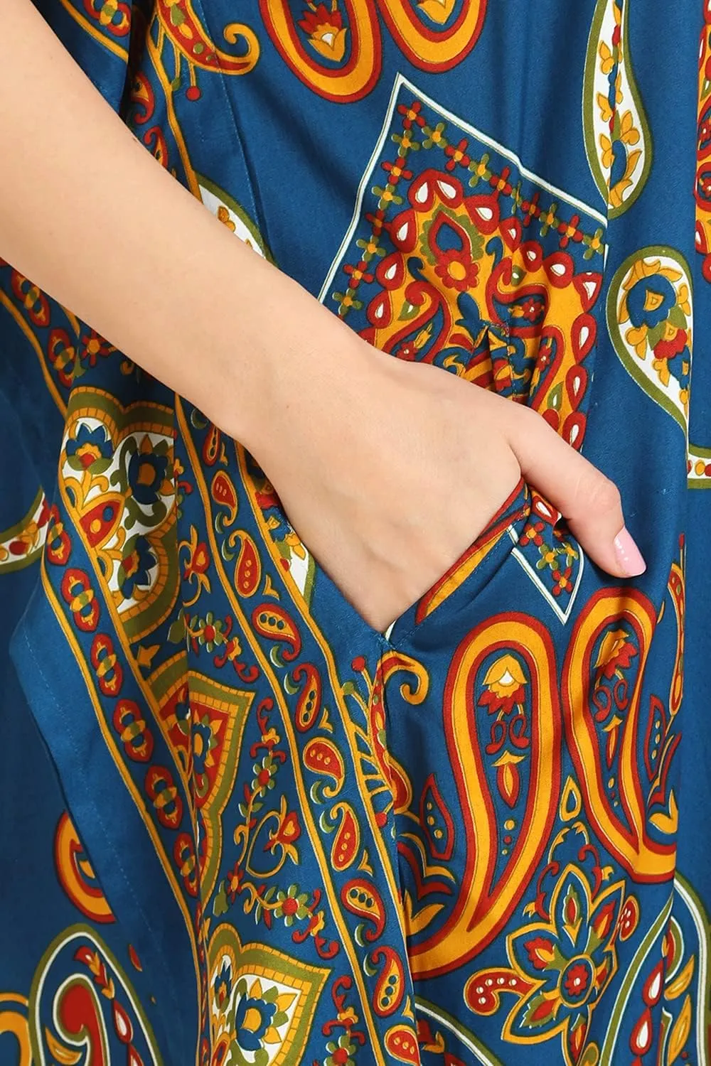Miss Lavish London Kaftan Dresses for Women Beach Coverups Plus Size African & Dubai Kaftans Ideal for Loungewear & Swimwear