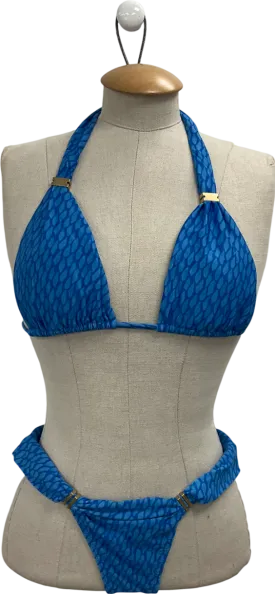 Vix Swimwear Blue Bia Tube Bikini UK S